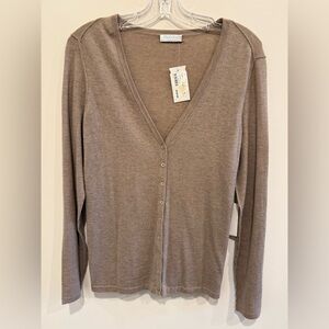Malika 100% Cashmere Cardigan – Soft & Elegant